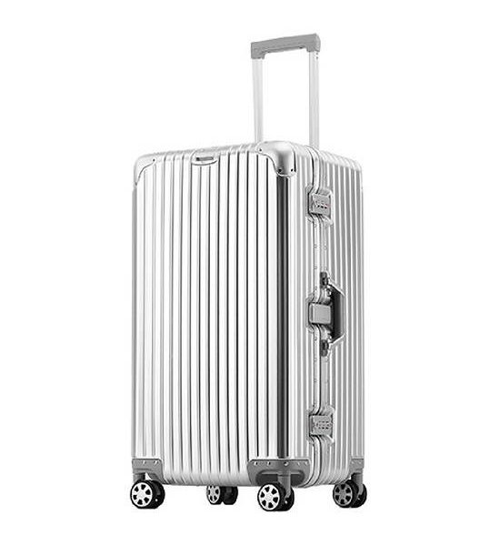 BAGGAGE LUGGAGE SPORT ALUMINIUM luggage 30 inch Silver. 100% оригинал