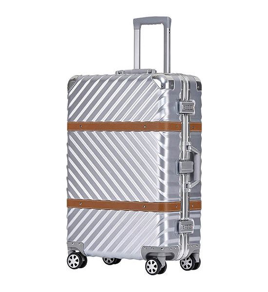 BAGGAGE LUGGAGE WESTERN luggage 24 inch Silver. 100% оригинал
