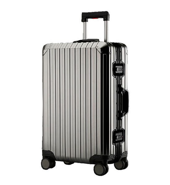 BAGGAGE LUGGAGE HIROTO ALUMINIUM luggage 24 inch Grey. 100% оригинал