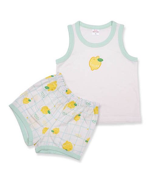 AUKA Green , Children's tank top ,Cocoa Lemon. 100% оригинал