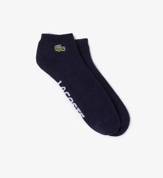 LACOSTE Black Unisex Lacoste SPORT Stretch Cotton Low-Cut Socks. 100% оригинал