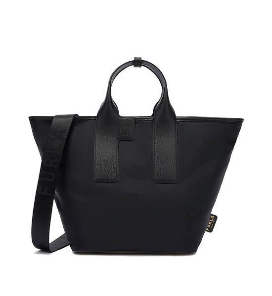FURLA Women TOTE PIUMA NERO+VETIVER. 100% оригинал