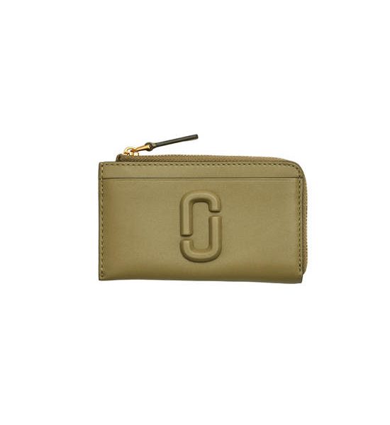 MARC JACOBS THE COVERED J MARC TOP ZIP MULTI WALLET LIGHT MOSS. 100% оригинал