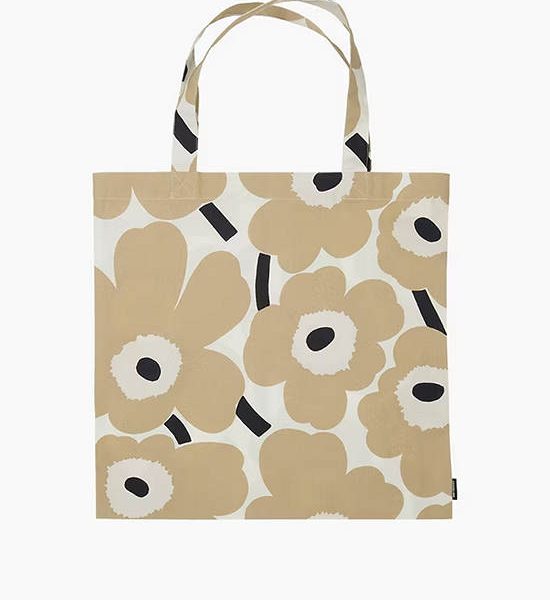 MARIMEKKO BEIGE UNISEX PIENI UNIKKO BAG 44X43 CM. 100% оригинал