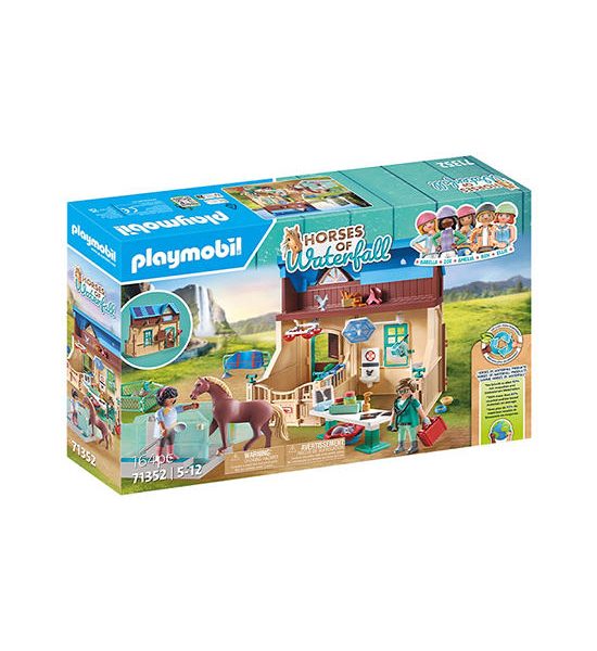 PLAYMOBIL HORSES OF WATERFALL RIDING THERAPY AND VETERINARY PRACTICE. 100% оригинал