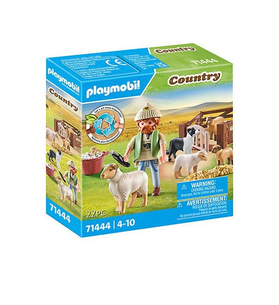 PLAYMOBIL FARM III YOUNG SHEPHERD WITH FLOCK OF SHEEP. 100% оригинал