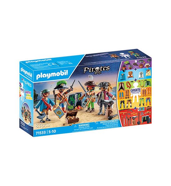 PLAYMOBIL PIRATES MY FIGURES: PIRATES. 100% оригинал