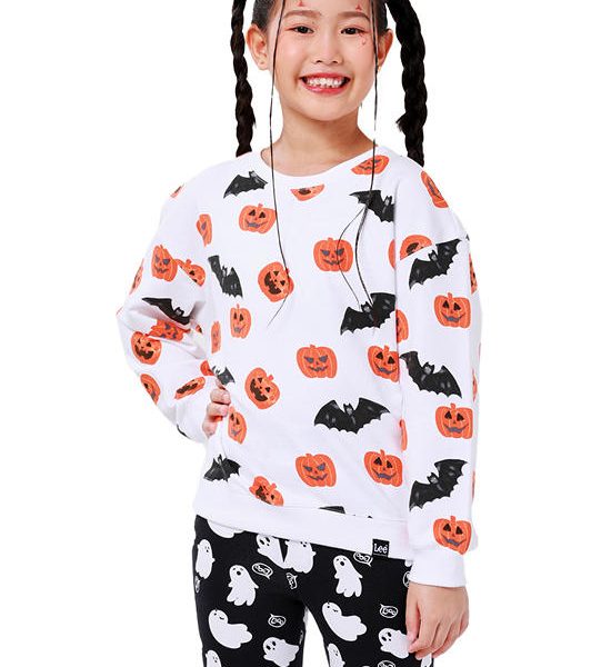 LEE KIDS Girl's Sweatshirt Halloween Collection Comfort Fit White. 100% оригинал