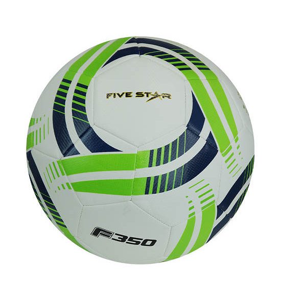 FBT FIVE STAR soccer ball Five Star Stitched leather Soft leather NO.F350 31623 Green. 100% оригинал
