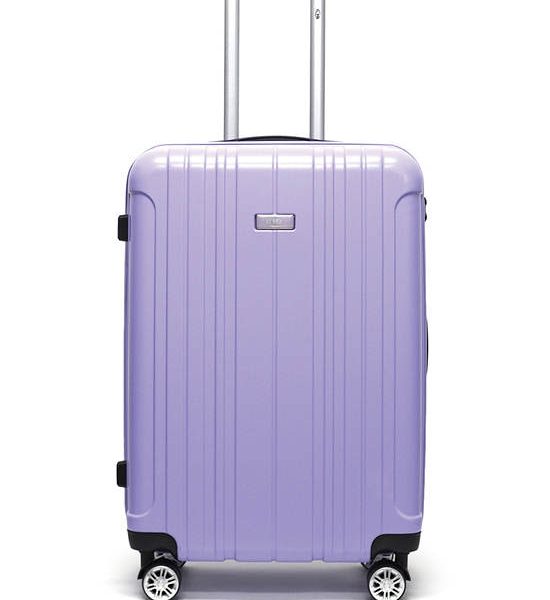 HQ LUGGAGE Hard Case ABS Luggage Model. 5509 24 inch - Purple. 100% оригинал