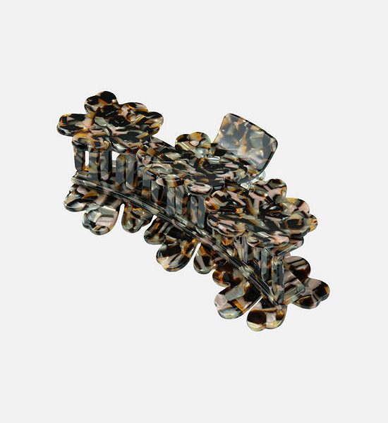 MARIMEKKO BROWN WOMAN MINI UNIKKO HAIR CLIP. 100% оригинал