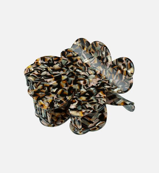 MARIMEKKO BROWN WOMAN UNIKKO HAIR CLIP LARGE. 100% оригинал