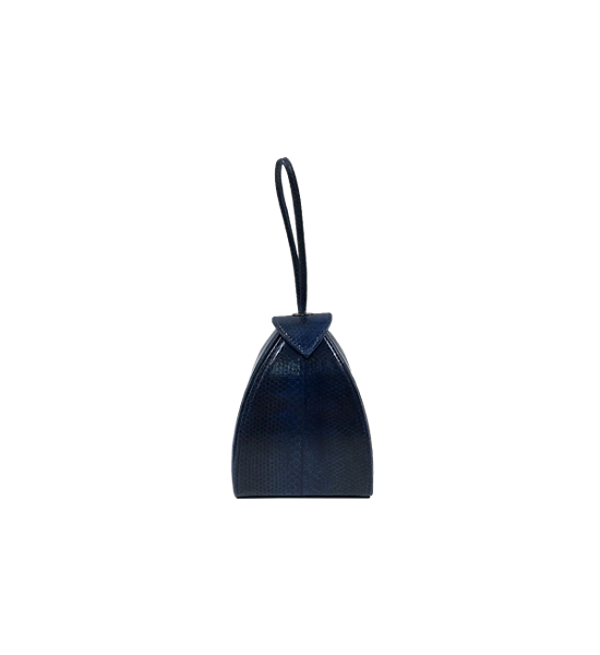 BANGKOK BOOTERY Maria Sea Snake Navy Blue. 100% оригинал