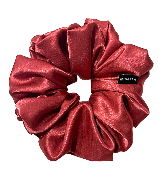 micaela Camille XXL Satin Scrunchie Red. 100% оригинал