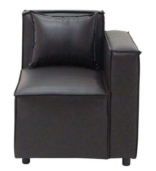 LIVING SOLUTIONS BY SB 1-seater sofa Roberto model in dark brown. 100% оригинал