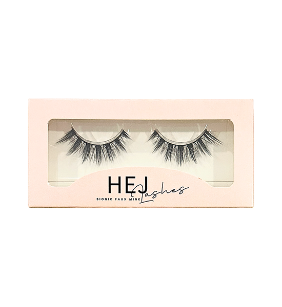 Hej Lashes Premium Faux Mink False Eyelashes - Muscat Black. 100% оригинал