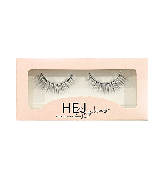 Hej Lashes Premium Faux Mink False Eyelashes - Paris Black. 100% оригинал