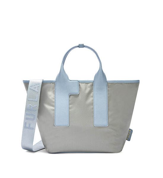 FURLA WOMEN M TOTE PIUMA CENERE+CELESTIAL+ARTEMISIA. 100% оригинал