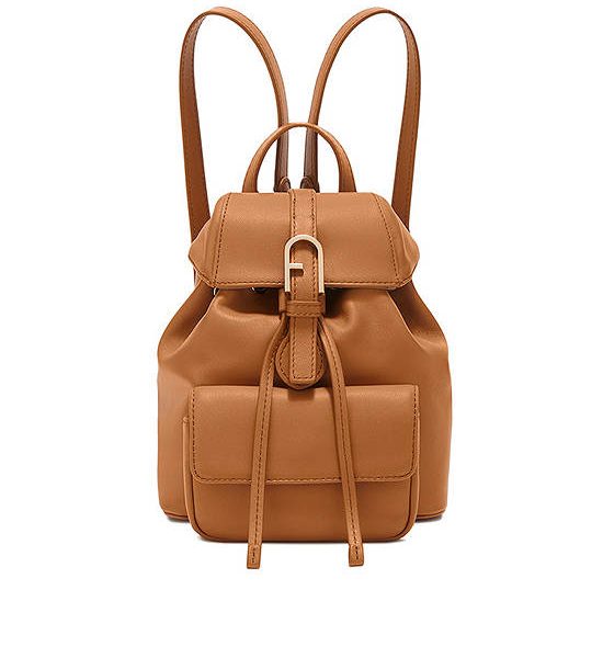 FURLA WOMEN MINI BACKPACK FLOW BRANDY. 100% оригинал