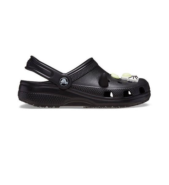 CROCS Kids Casual Shoes Classic Glow-In-the-Dark Black Cat Clog Toddler Black - CR024SH798EATH. 100% оригинал