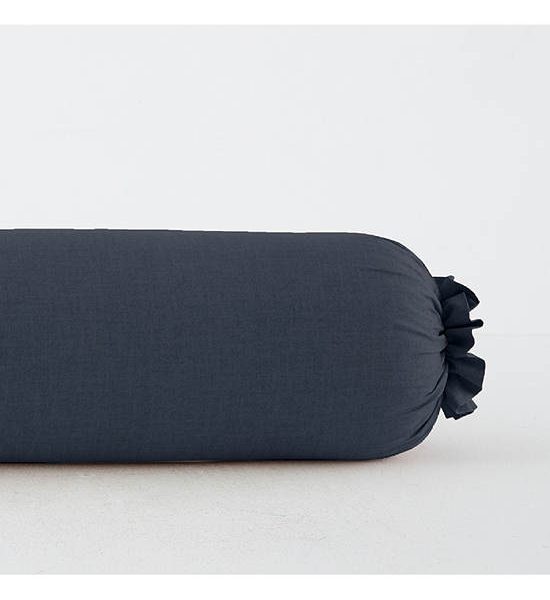 LOTUS Bolster Case 14"x44" (2 pcs.) NORDEN ELEMENTS : INDIGO. 100% оригинал