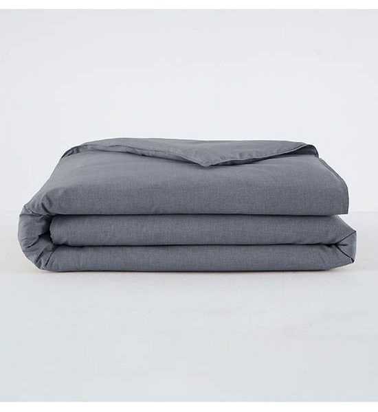 LOTUS Duvet Cover 100"x90" (1 pc.) NORDEN ELEMENTS : GRANITE Deep Gray. 100% оригинал