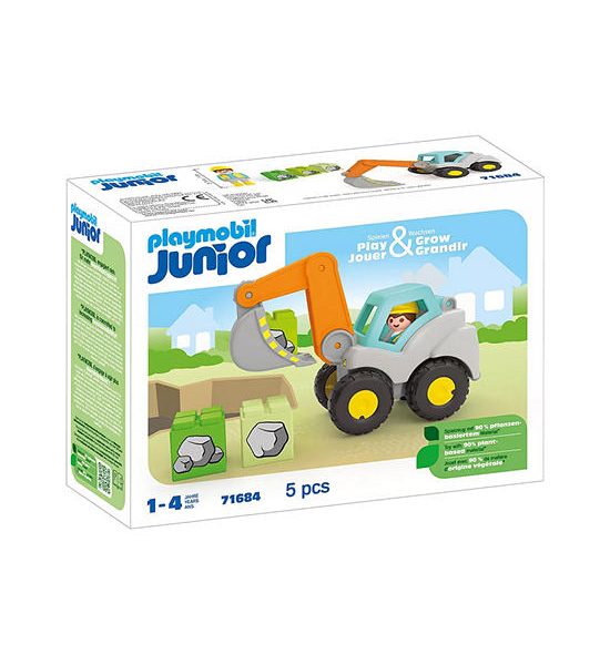 PLAYMOBIL JUNIOR: SHOVEL EXCAVATOR. 100% оригинал