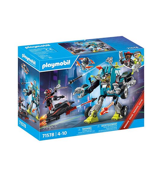 PLAYMOBIL PROMO PACKS ROBOT VS. GLIDER. 100% оригинал