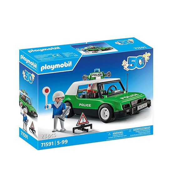 PLAYMOBIL 50TH YEARS CLASSIC POLICE CAR. 100% оригинал