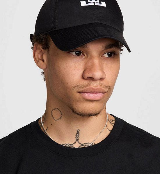 NIKE Unisex Cap Club Unstructured LeBron James Black - NI083AC739EATH. 100% оригинал