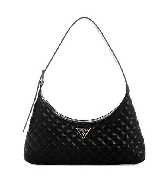 GUESS WOMEN BAG ECO RIANEE SHOULDER BAG Black. 100% оригинал