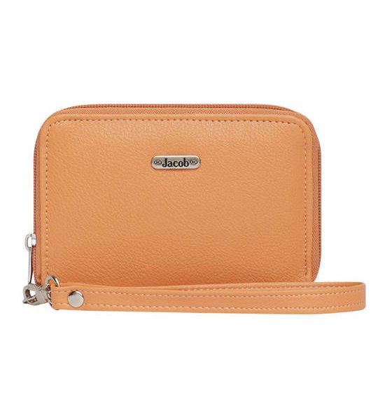 JACOB INTERNATIONAL Orange Woman Wallets. 100% оригинал