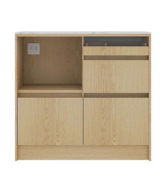 LIVING SOLUTIONS BY SB Low cabinet 120 cm. Purin model, light wood color. 100% оригинал