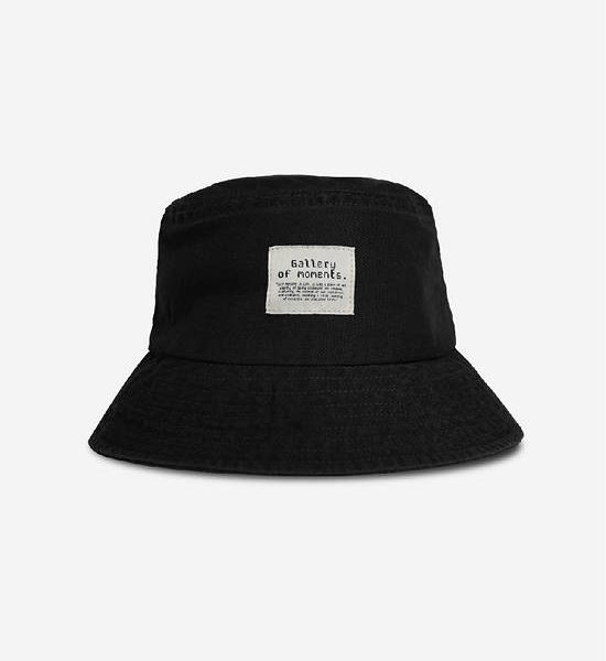 GALLERY Gallery Kade – Vintage Bucket Hat Featuring Adjustable Camping Straps - Shadow Black. 100% оригинал