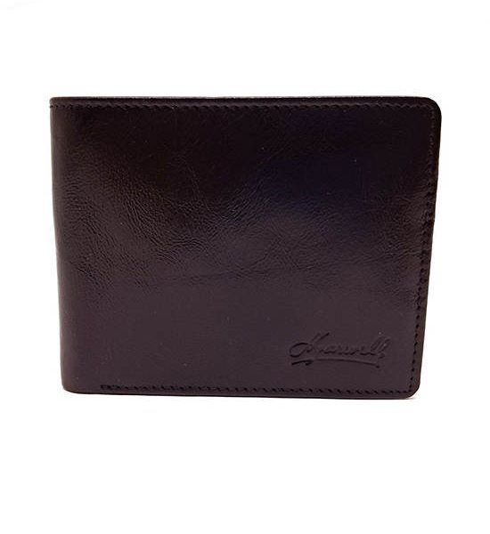 MARWELL Men's Leather Bifold with Coin Pocket Wallet in Brown Color. 100% оригинал