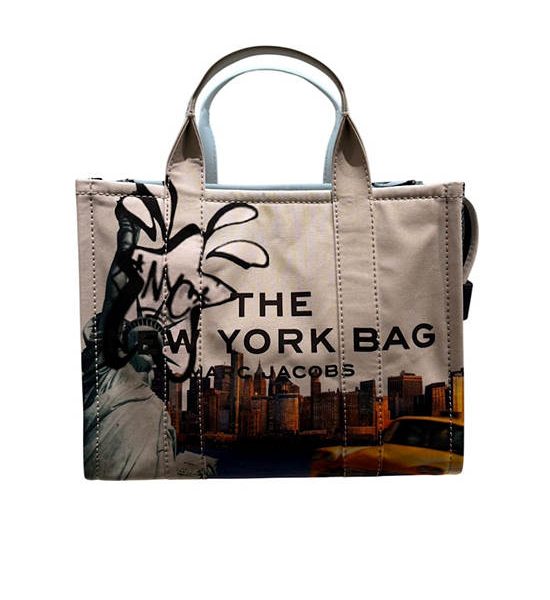 MARC JACOBS THE CITY CANVAS MEDIUM TOTE BAG NEW YORK CITY. 100% оригинал