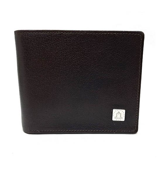 MARWELL Men's Leather Bifold Wallet in Brown Color. 100% оригинал
