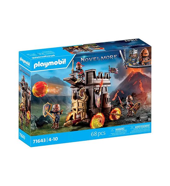 PLAYMOBIL NOVELMORE BATTLE WAGON WITH FIRE CANNON. 100% оригинал