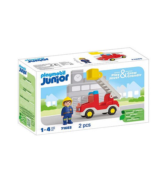 PLAYMOBIL JUNIOR: LADDER UNIT FIRE TRUCK. 100% оригинал
