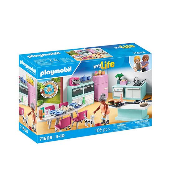 PLAYMOBIL LIVING HOUSE KITCHEN WITH DINING PLACE. 100% оригинал