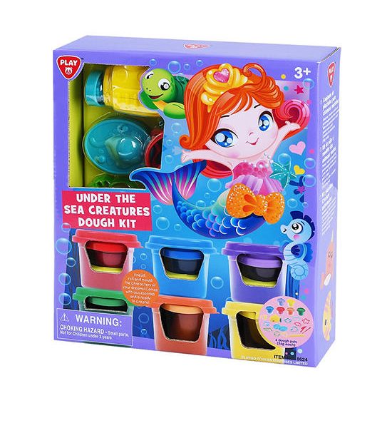 PLAYGO UNDER THE SEA CREATURES DOUGH KIT. 100% оригинал
