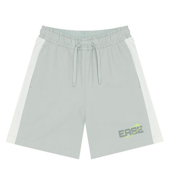 GIORDANO Boy's Drawstring Elastic Waist Shorts  Mineral Gray Green. 100% оригинал