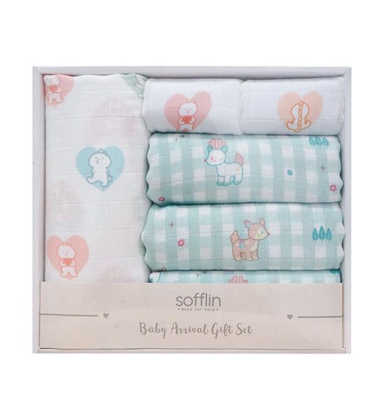 Sofflin Baby Essentials Gift Set - Best Buddies. 100% оригинал