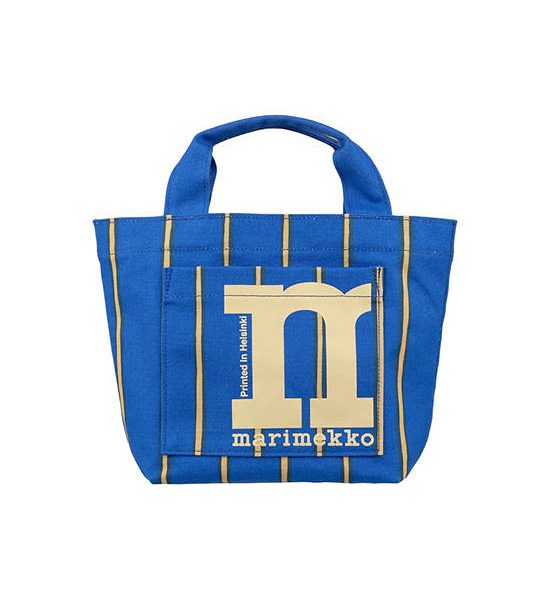 MARIMEKKO BLUE UNISEX MONO MINI TOTE PUHVELI. 100% оригинал