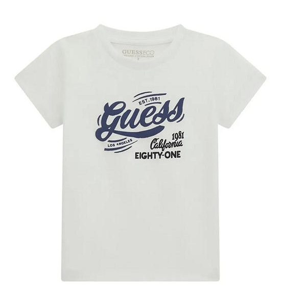 GUESS Kids Boys Eco Signature Tee 3-6 yrs - White. 100% оригинал