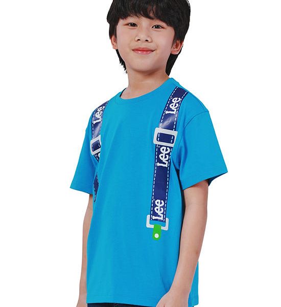 LEE KIDS Boy's Tee Short Sleeve Winter Love Lee Collection Regular Fit Blue. 100% оригинал