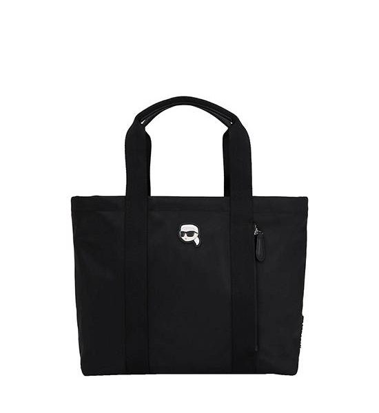 KARL LAGERFELD K/IKONIK 2.0 NYLON ZIP TOTE BLACK. 100% оригинал