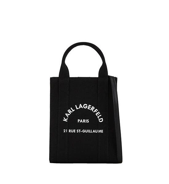 KARL LAGERFELD RUE ST-GUILLAUME SQUARE SMALL TOTE BAG BLACK. 100% оригинал