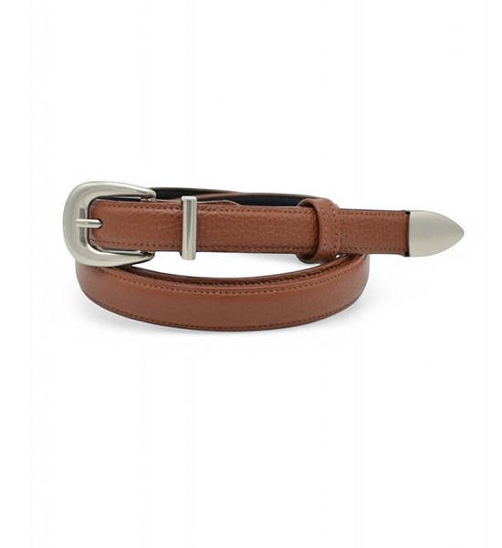 la franche Women Belt Pebble Pattern Genuine Cow Leather Belt Brown. 100% оригинал