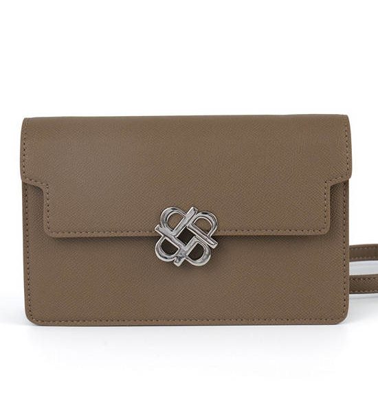 PEROTA Women Shoulder Bag Alice Brown. 100% оригинал